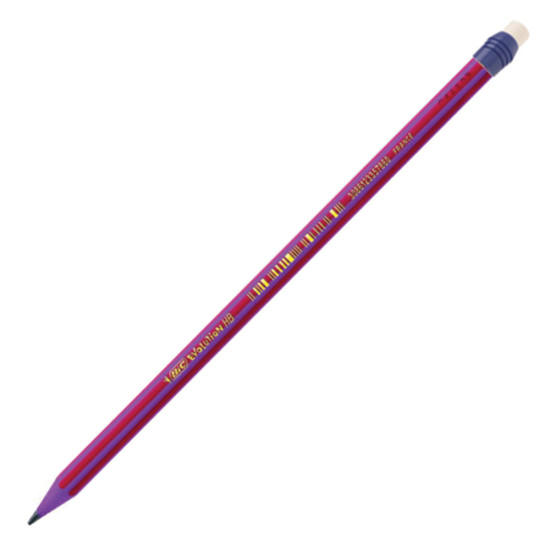 Bic 646HB Evolution stripes HB μολύβι ριγέ