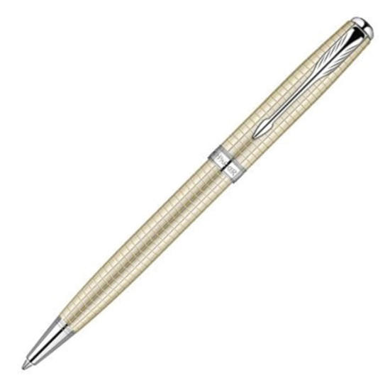 Parker Sonnet Shiselled 1108.3101 carbon πένα FP μαύρο
