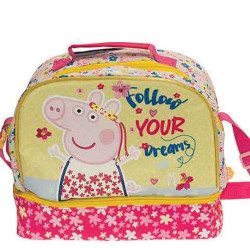Peppa pig 0482236 ισοθερμικό τσαντάκι φαγητού