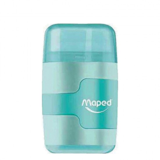 Maped connect 049231 γόμα - ξύστρα παστέλ βεραμάν