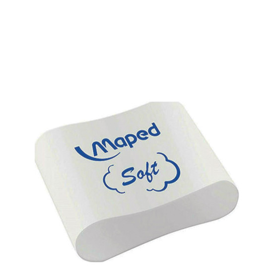 Maped essentials 049411 γόμα soft medium ανταλλακτική λευκή