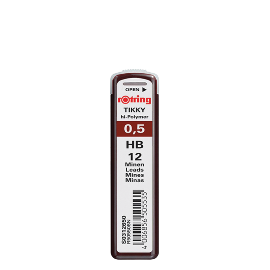 Rotring Tikky 505508 μύτες μηχανικού HB 0.5mm