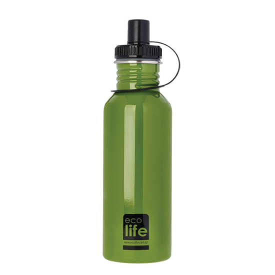 Ecolife 33-BO-1004 παγούρι 600ml πράσινο