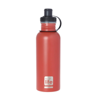 Ecolife 33-BO-1013 παγούρι 600ml mat Coral