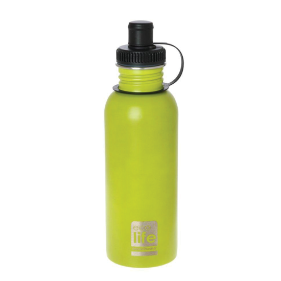 Ecolife 33-BO-1014 παγούρι 600ml mat Lime