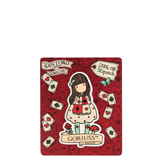 Santoro Gorjuss 1095GJ06 αυτοκόλλητα patch 3d The key to my heart