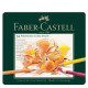 Faber Castell Polychromos 110024 μεταλλική κασετίνα με ξυλομπογιές 24 χρ.