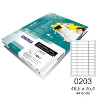 Rayfilm 110R0ECO0203A ετικέτες εκτύπωσης ορθογώνιες 48,5x25,4mm A4 100φ.