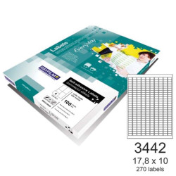Rayfilm 110R0ECO3442A ετικέτες εκτύπωσης ορθογώνιες 17,8x10mm A4 100φ.