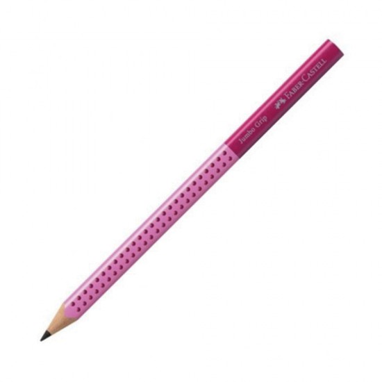 Faber Castell 111962 jumbo grip μολύβι Β φούξια/ροζ