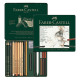 Faber Castell Monochrome 112976 σετ μεταλλική κασετίνα 21τμχ