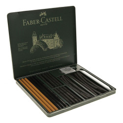 Faber Castell pitt graphite 112978 σετ μολύβια συμπαγούς γραφίτη 24τμχ