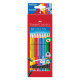 Faber Castell 116613 grip ξυλομπογιές με γόμα 10χρ.