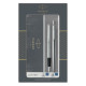 Parker Jotter Duo 1171.9022.08 σετ στυλό/πένα BP-MP ασημί