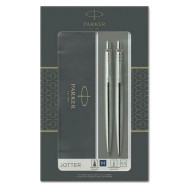 Parker Jotter Duo 1171.9026.08 σετ στυλό/μηχανικό μολύβι BP-MP ασημί