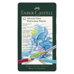 Faber Castell 117512 σετ ξυλομπογιές ακουαρέλας 12τμχ
