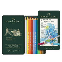 Faber Castell 117512 σετ ξυλομπογιές ακουαρέλας 12τμχ