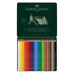 Faber Castell 117524 σετ ξυλομπογιές ακουαρέλας 24τμχ