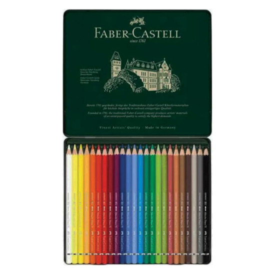 Faber Castell 117524 σετ ξυλομπογιές ακουαρέλας 24τμχ