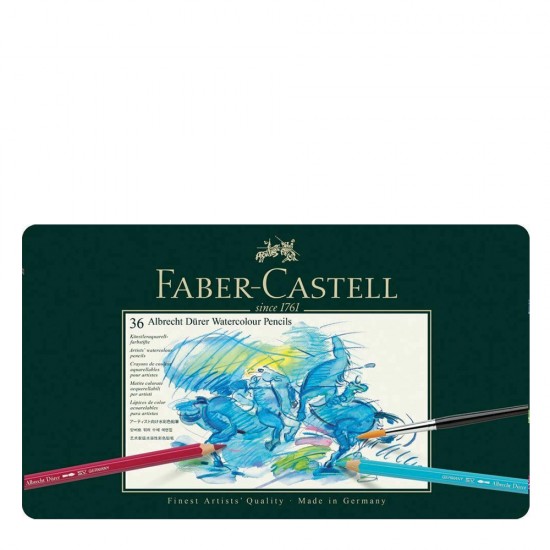 Faber Castell 117536 σετ ξυλομπογιές ακουαρέλας 36τμχ