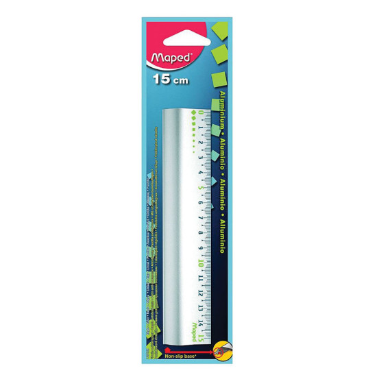 Maped 120159 χαρακάς αλουμινίου 15cm