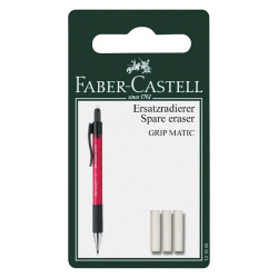 Faber Castell 131595 gripmatic ανταλλακτικές γόμες 3τμχ
