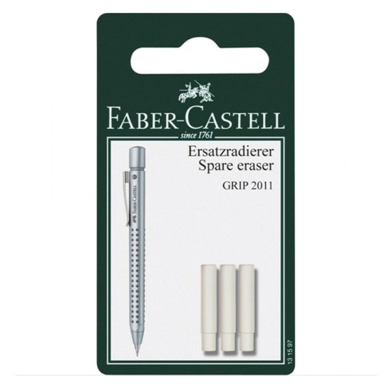 Faber Castell 131597 grip ανταλλακτικές γόμες 2011/2010 3τμχ