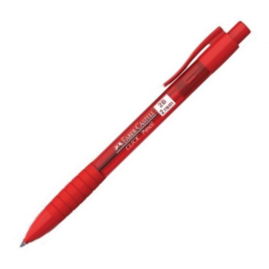 Faber Castell Click 132821 μηχανικό μολύβι 2,0mm κόκκινο