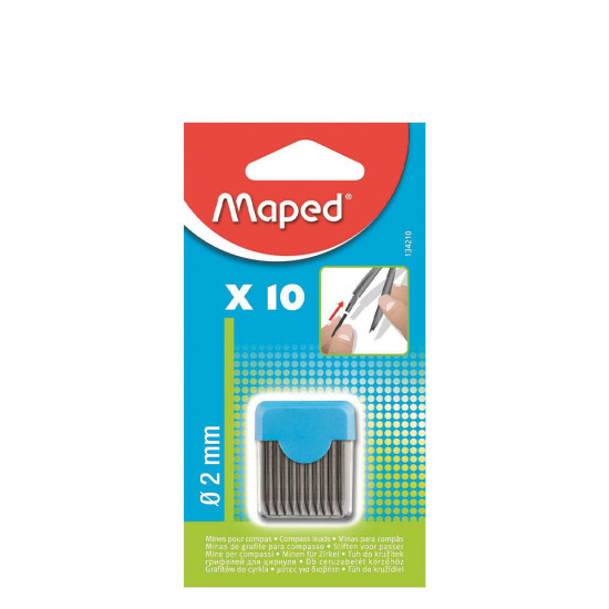Maped 134210 μύτες διαβήτη 2mm 10τμχ
