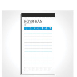 Τυποτράστ 154 μπλοκ κουμ καν 100φ. 10x19cm
