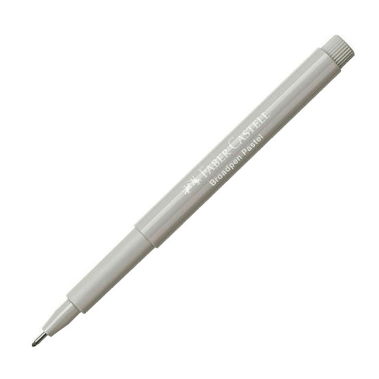 Faber Castell Broadpen 155488 μαρκαδόρος γραφής 0,8mm γκρι ανοιχτό