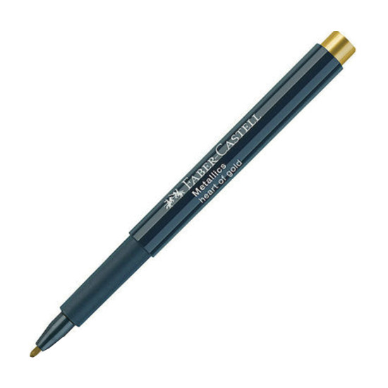 Faber Castell 160760 metallics μαρκαδόρος γραφής 1,5mm χρυσό
