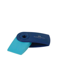 Faber Castell Sleeve 182445 mini γόμα δίχρωμη μπλε/γαλάζιο