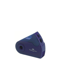 Faber Castell 182701 ξύστρα διπλή sleeve μπλε