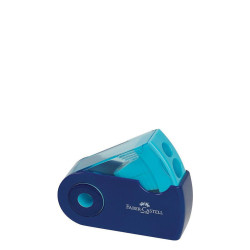 Faber Castell 182704 ξύστρα διπλή sleeve μπλε