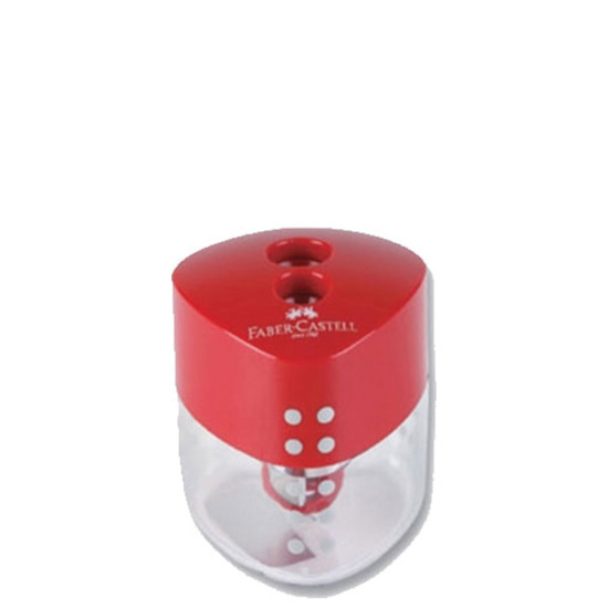Faber Castell grip 183101 ξύστρα auto κόκκινη