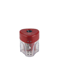 Faber Castell 183401 μονή ξύστρα auto mini κόκκινη