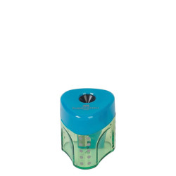 Faber Castell 183405 μονή ξύστρα auto mini βεραμάν