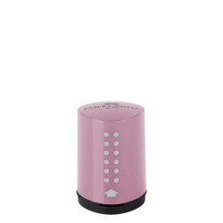 Faber Castell 183710 ξύστρα βαρελάκι mini grip ροζ