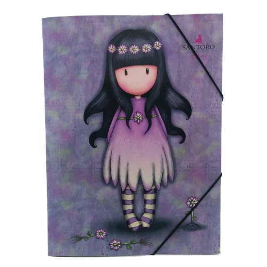 Santoro Gorjuss 18710 ντοσιέ με λάστιχο Oops a daisy