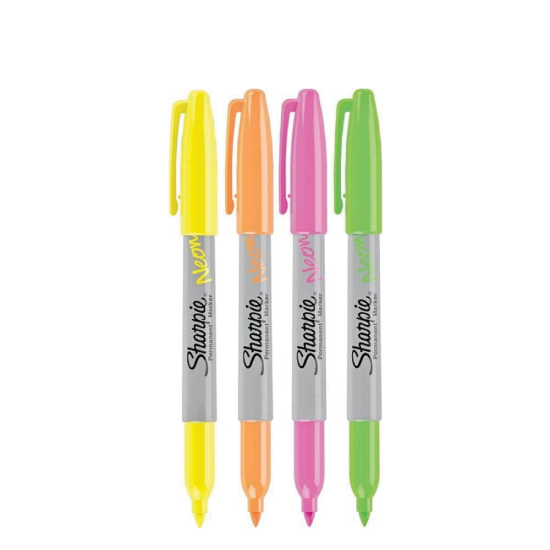 Sharpie 1884953 σετ μαρκαδόροι ανεξίτηλοι neon 4τμχ