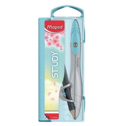 Maped study 195110 διαβήτης με μολύβι pastel aqua
