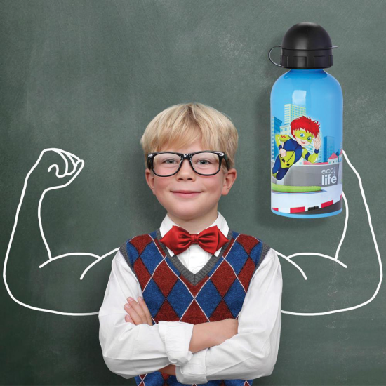 Ecolife 33-BO-2007 παγούρι 500ml Super Boy