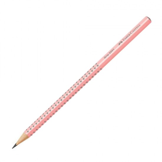 Faber Castell Grip 215677 2001 μολύβι B σομόν