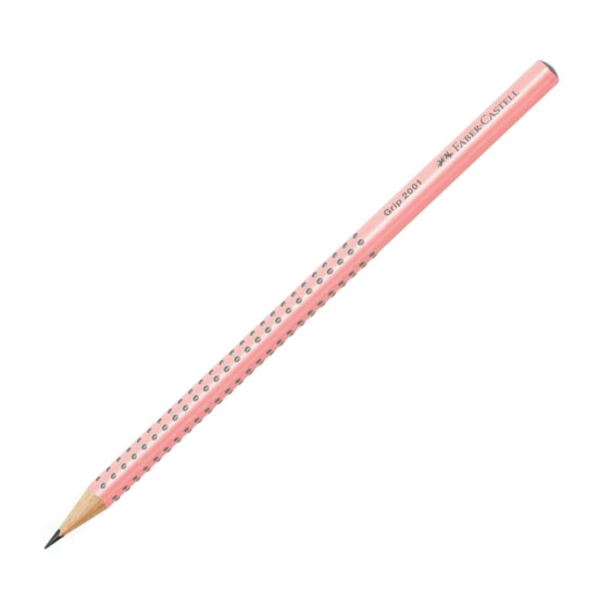 Faber Castell Grip 215677 2001 μολύβι B σομόν