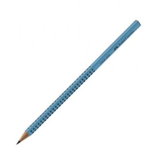 Faber Castell 217036 black grip μολύβι σιελ/γαλάζιο