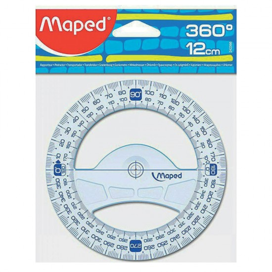 Maped 242360 βαθμογώνιο 360° 12cm