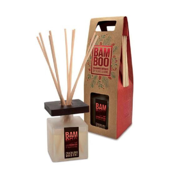 Heart and Home 276720508 bamboo αρωματικός διαχυτής 80ml Μαγικός ήχος της φλόγας