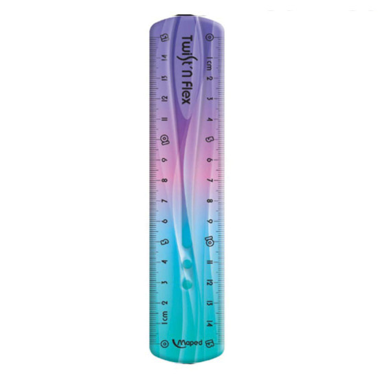 Maped 279115 twist'n flex decor χάρακας 15cm