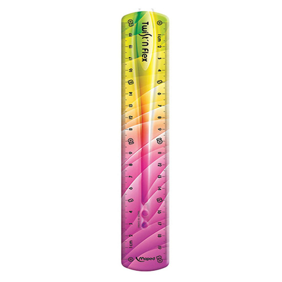 Maped 279215 twist'n flex decor χάρακας 20cm